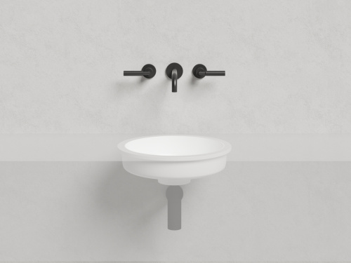 Раковина из искусственного камня S-Stone Salini MAREA 1802205MF 40х40 встраиваемая цвет мультиколор - фото 4